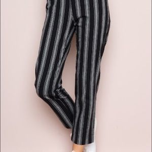 Brandy Melville Striped Tilden Pants